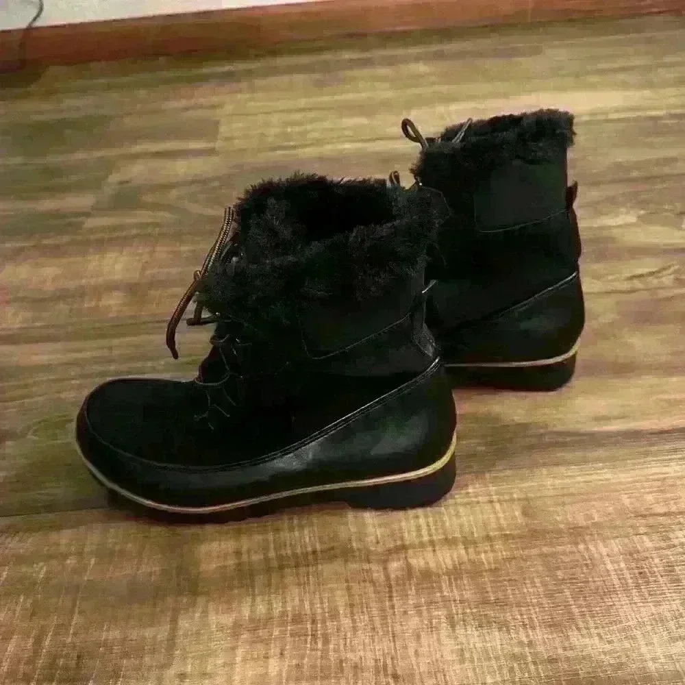 JBU by Jambu Brunswick Weather Ready Mid Calf Boot Black Sz‎ 9